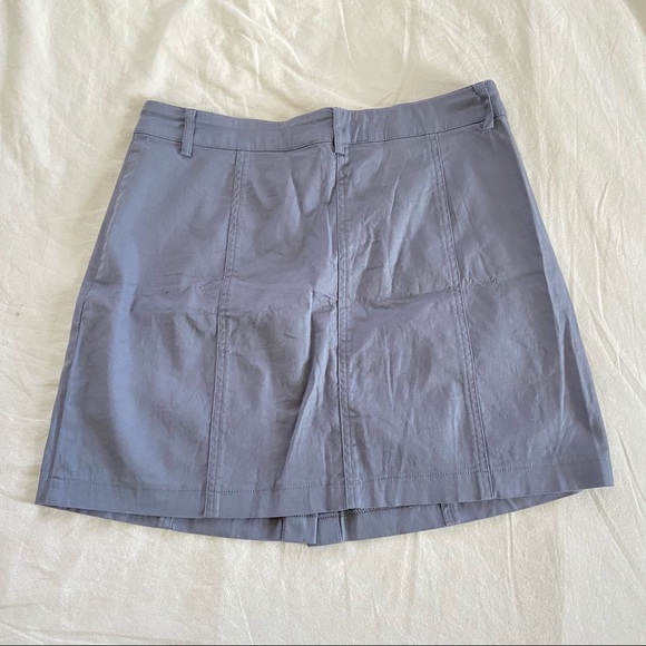 Blur Button-up Skirt - Picture 4 of 6